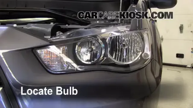 2010 Mitsubishi Outlander ES 2.4L 4 Cyl. Éclairage Feu de jour (remplacer l'ampoule)